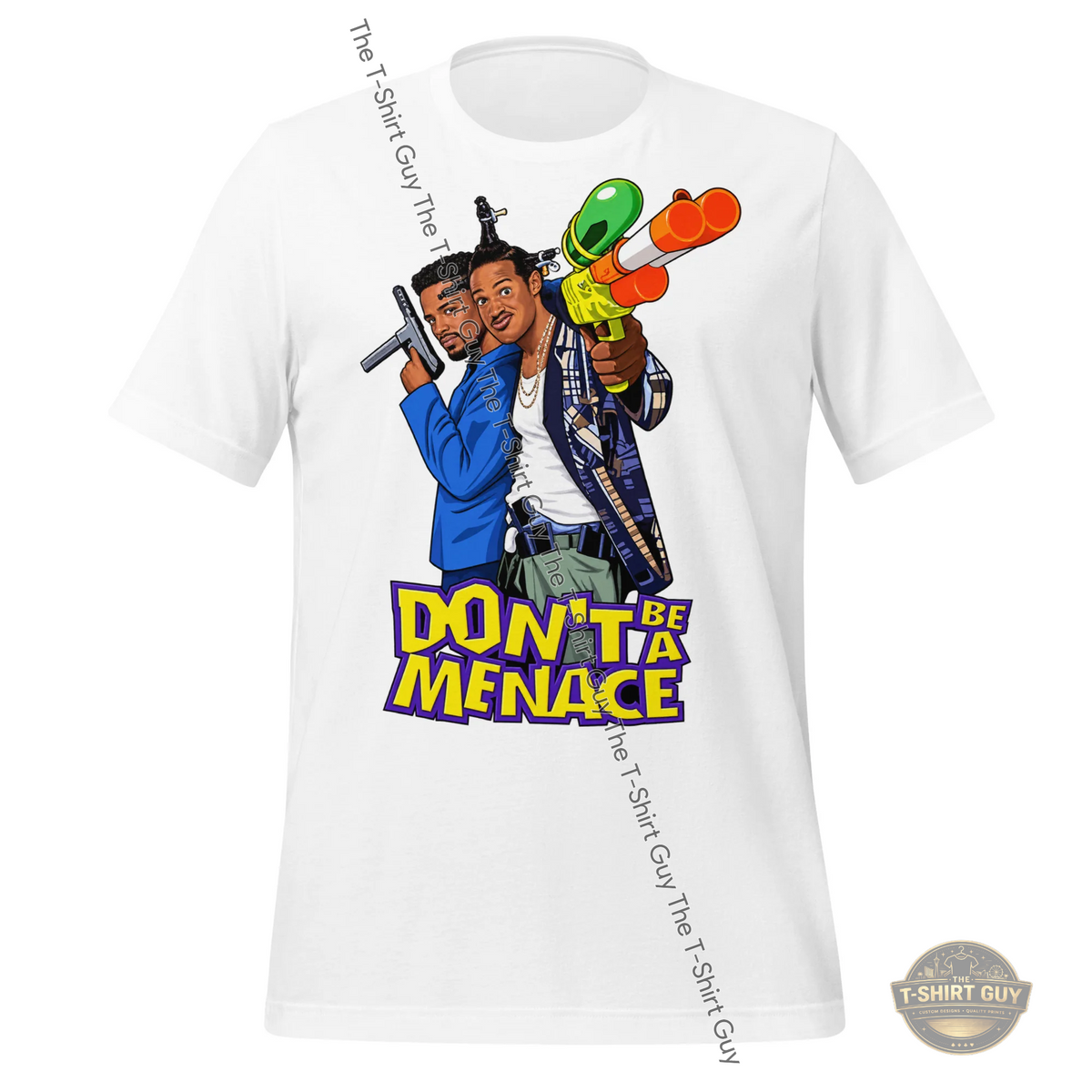 Watermarked - Don't Be A Menace Unisex t-shirt