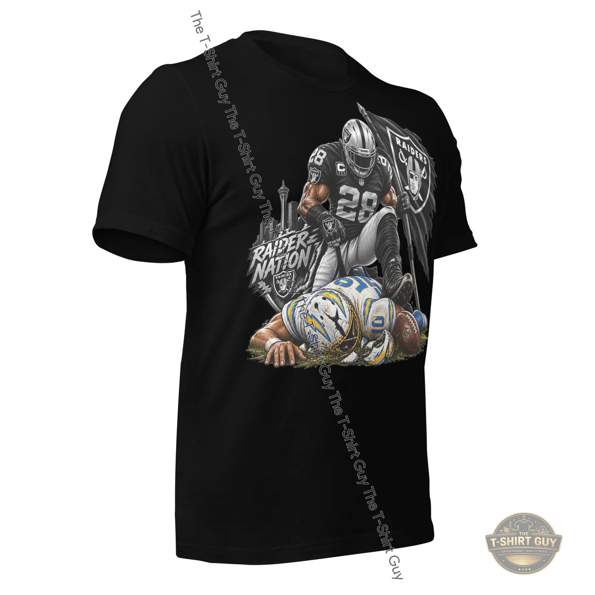 Watermarked - Raiders Over Chargers Unisex t-shirt
