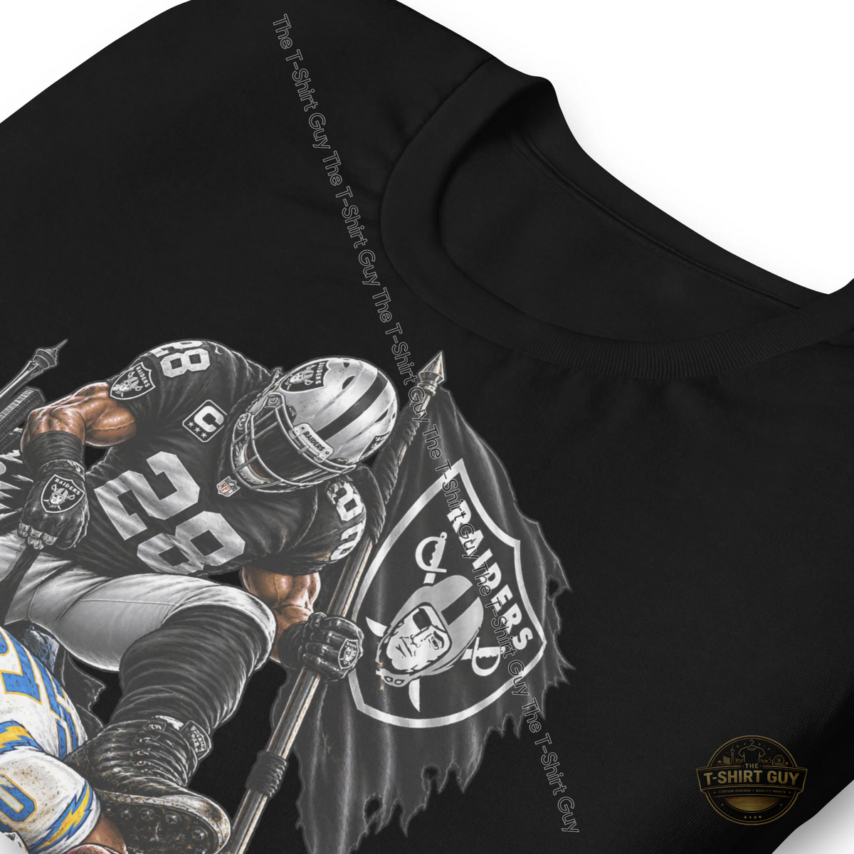 Watermarked - Raiders Over Chargers Unisex t-shirt