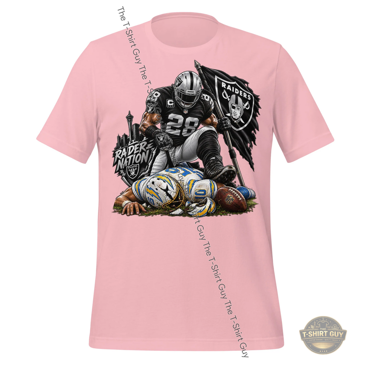Watermarked - Raiders Over Chargers Unisex t-shirt