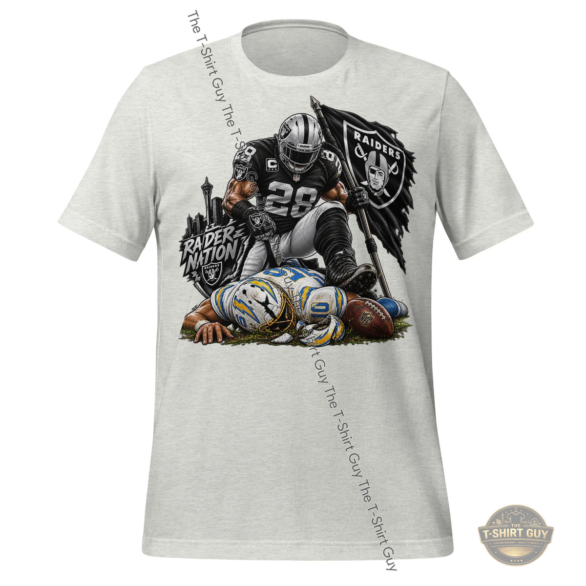 Watermarked - Raiders Over Chargers Unisex t-shirt