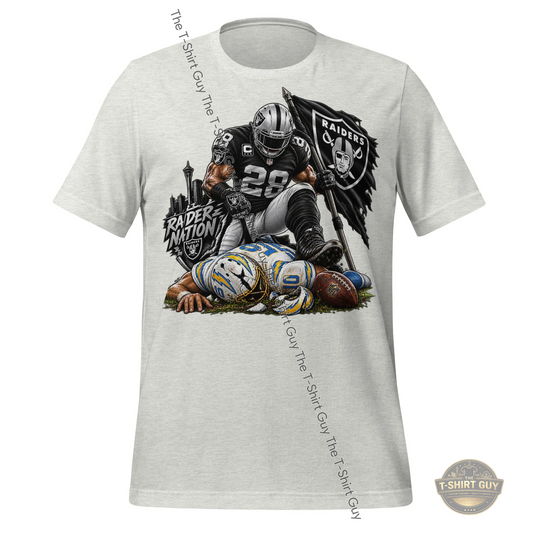 Watermarked - Raiders Over Chargers Unisex t-shirt