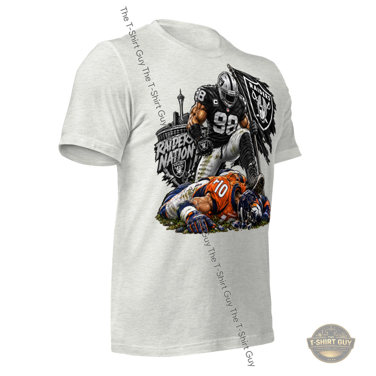 Watermarked - Raiders Over Broncos Unisex t-shirt