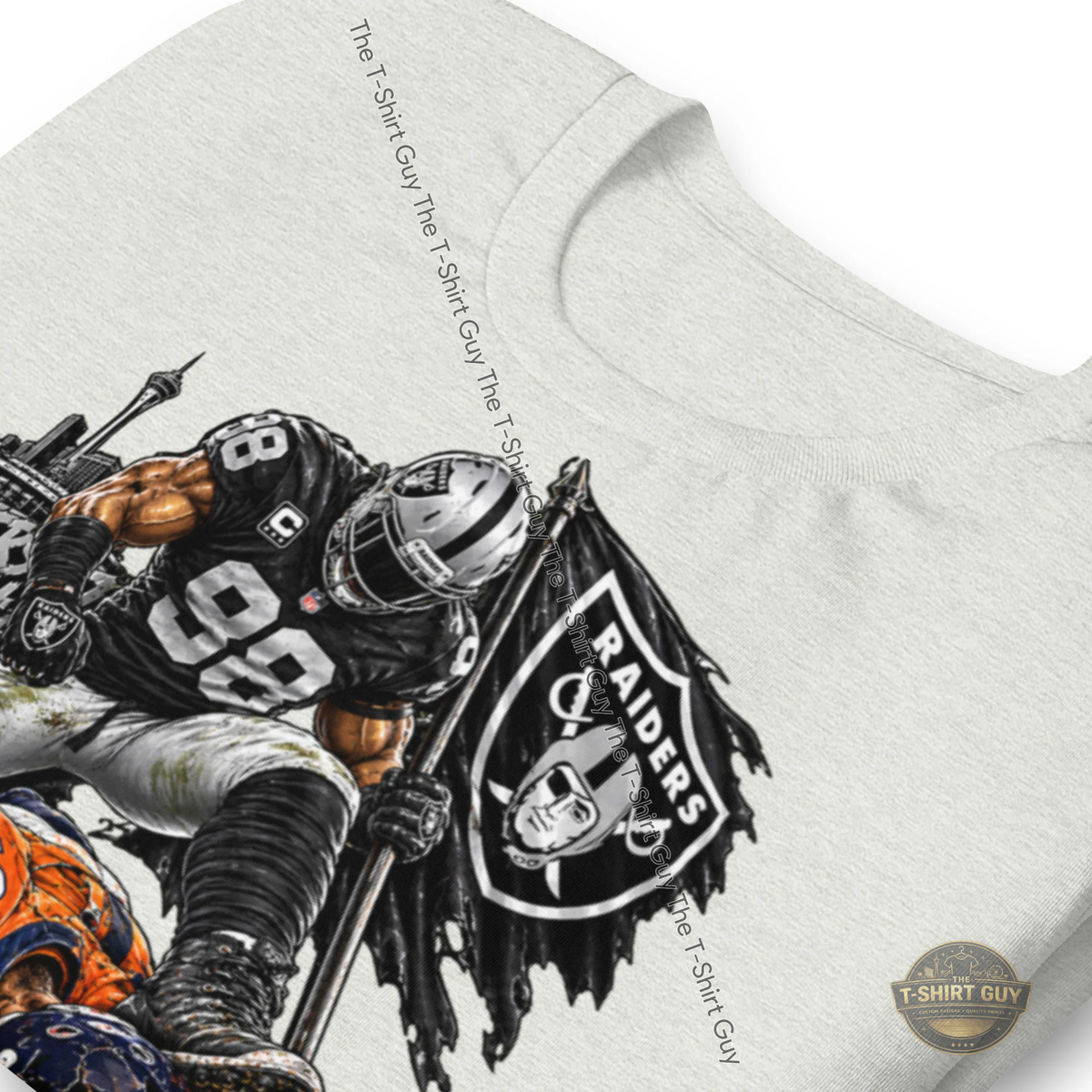 Watermarked - Raiders Over Broncos Unisex t-shirt