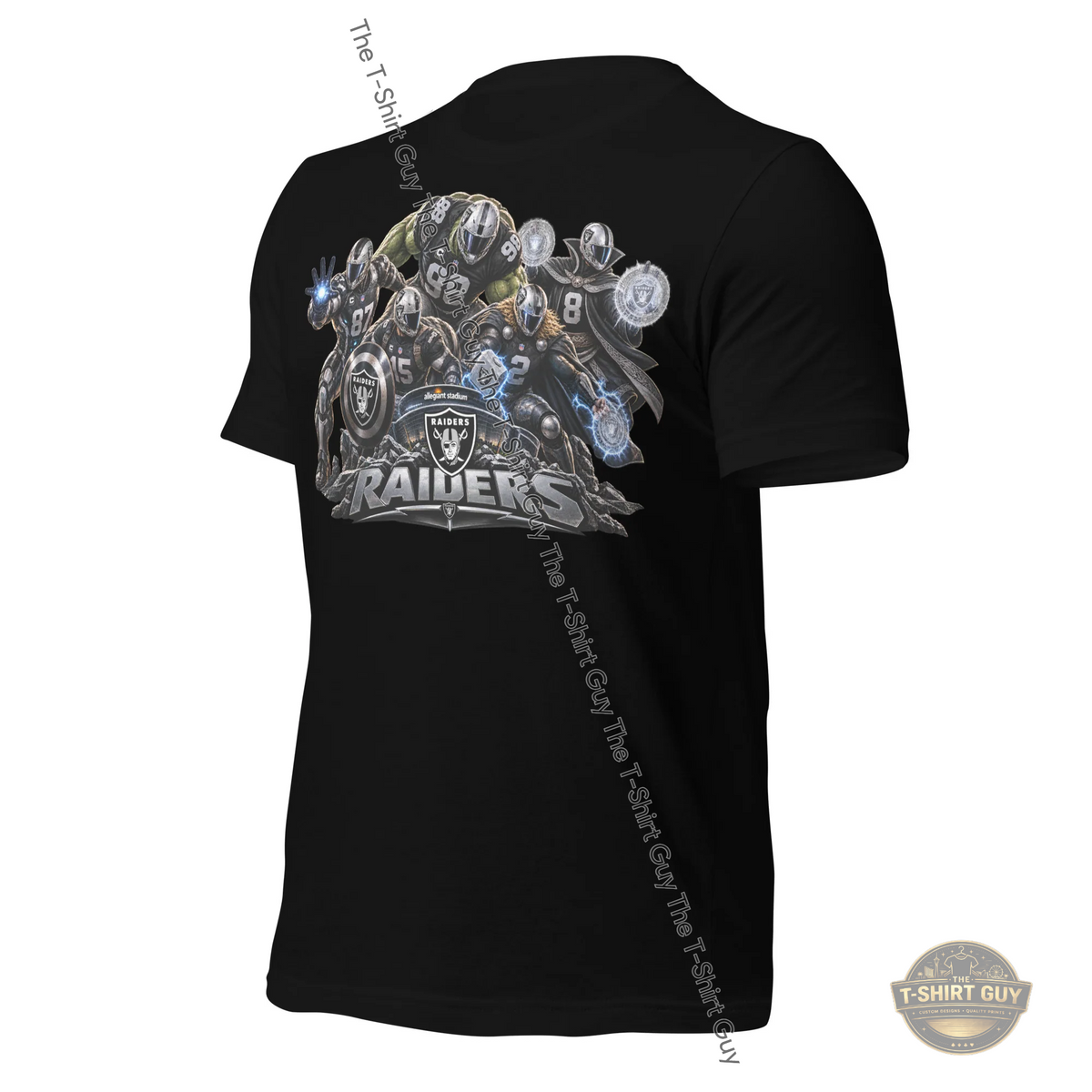 Watermarked - Raiders Superhero Team Unisex t-shirt