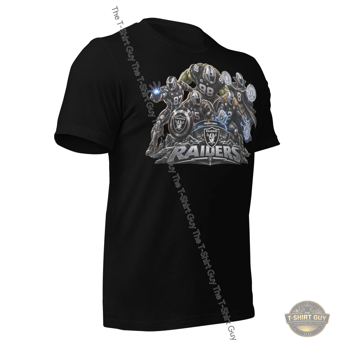 Watermarked - Raiders Superhero Team Unisex t-shirt