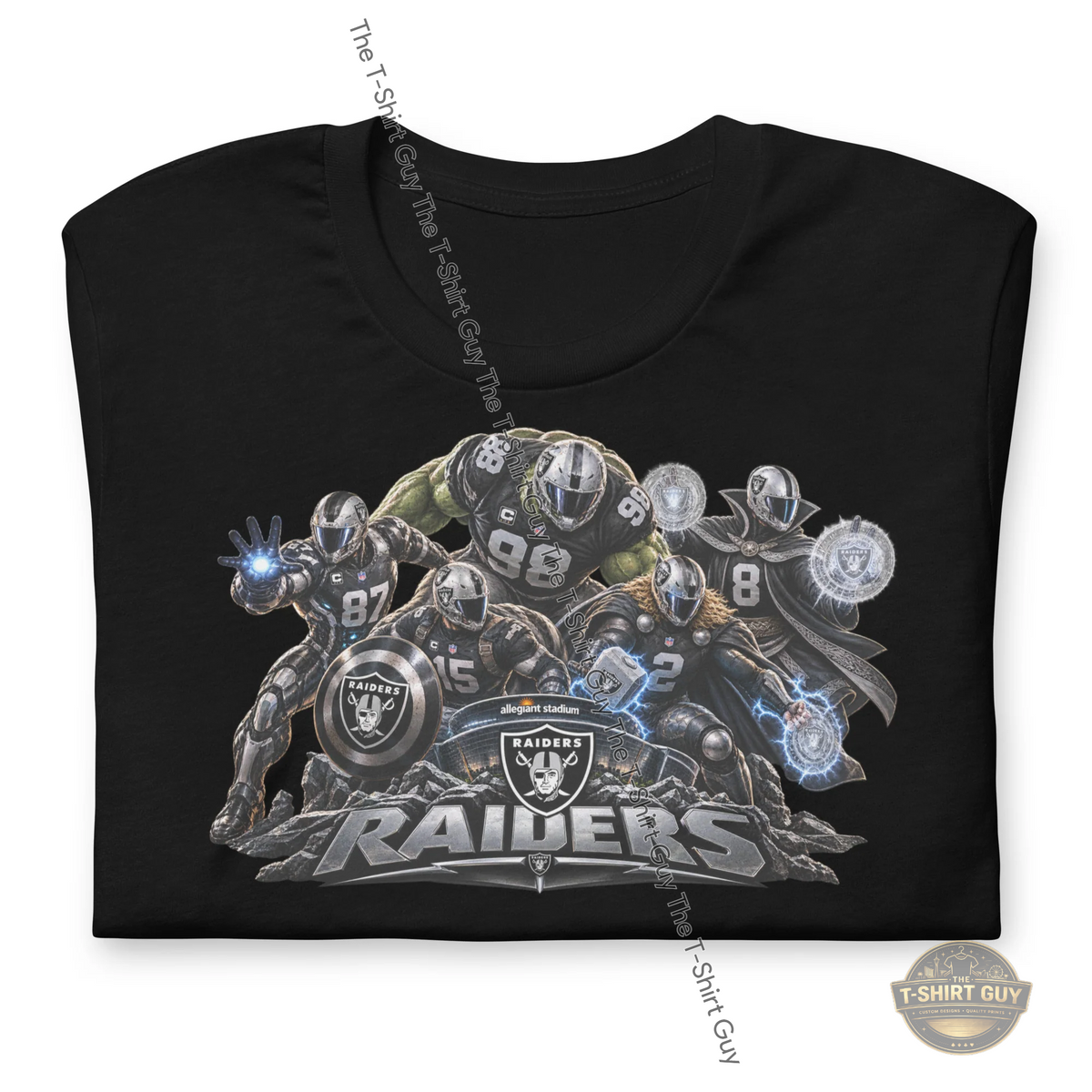 Watermarked - Raiders Superhero Team Unisex t-shirt