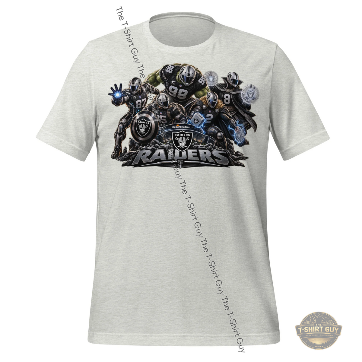 Watermarked - Raiders Superhero Team Unisex t-shirt