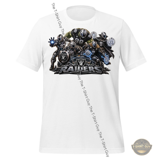 Watermarked - Raiders Superhero Team Unisex t-shirt