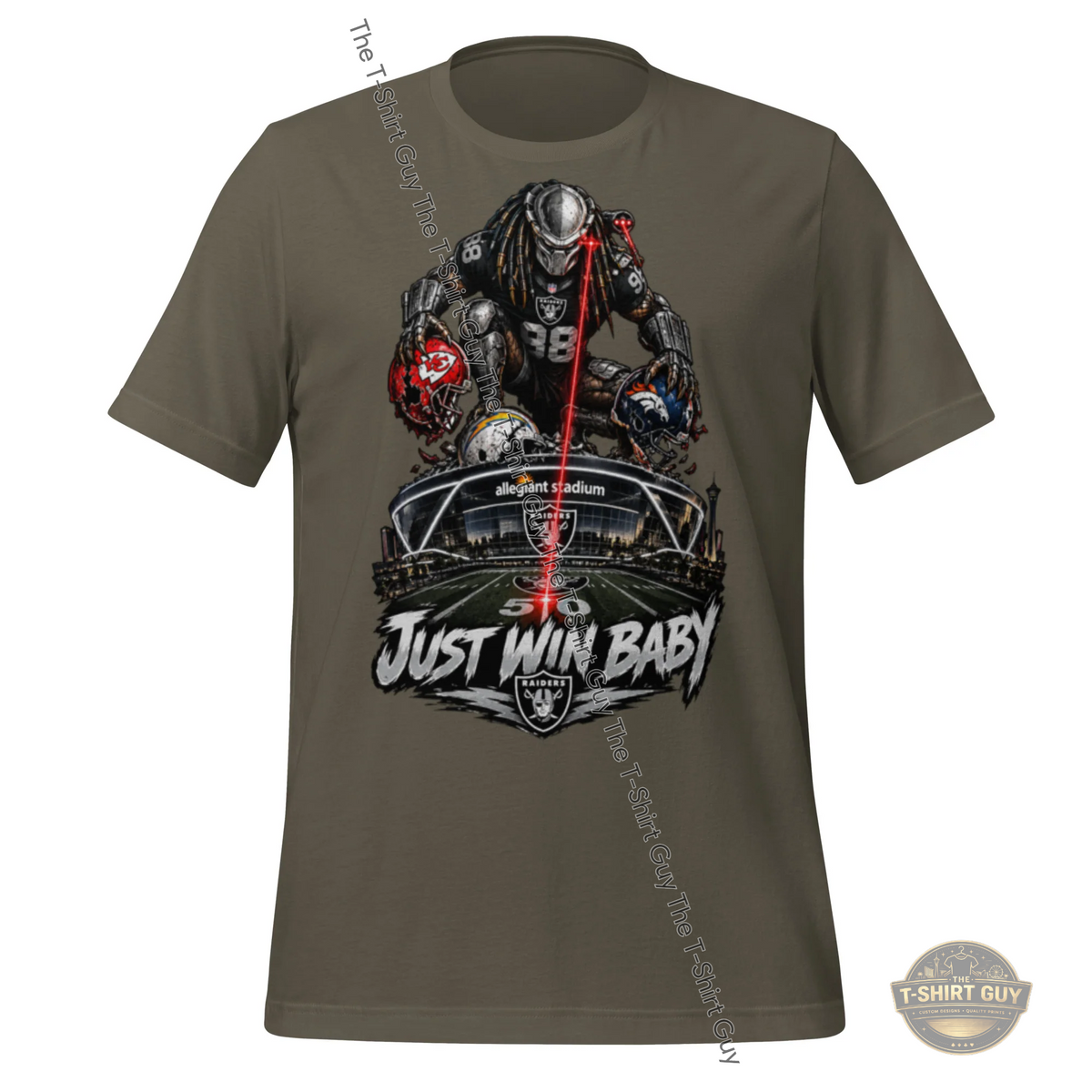 Watermarked - Predator Raiders Just Win Baby Unisex t-shirt