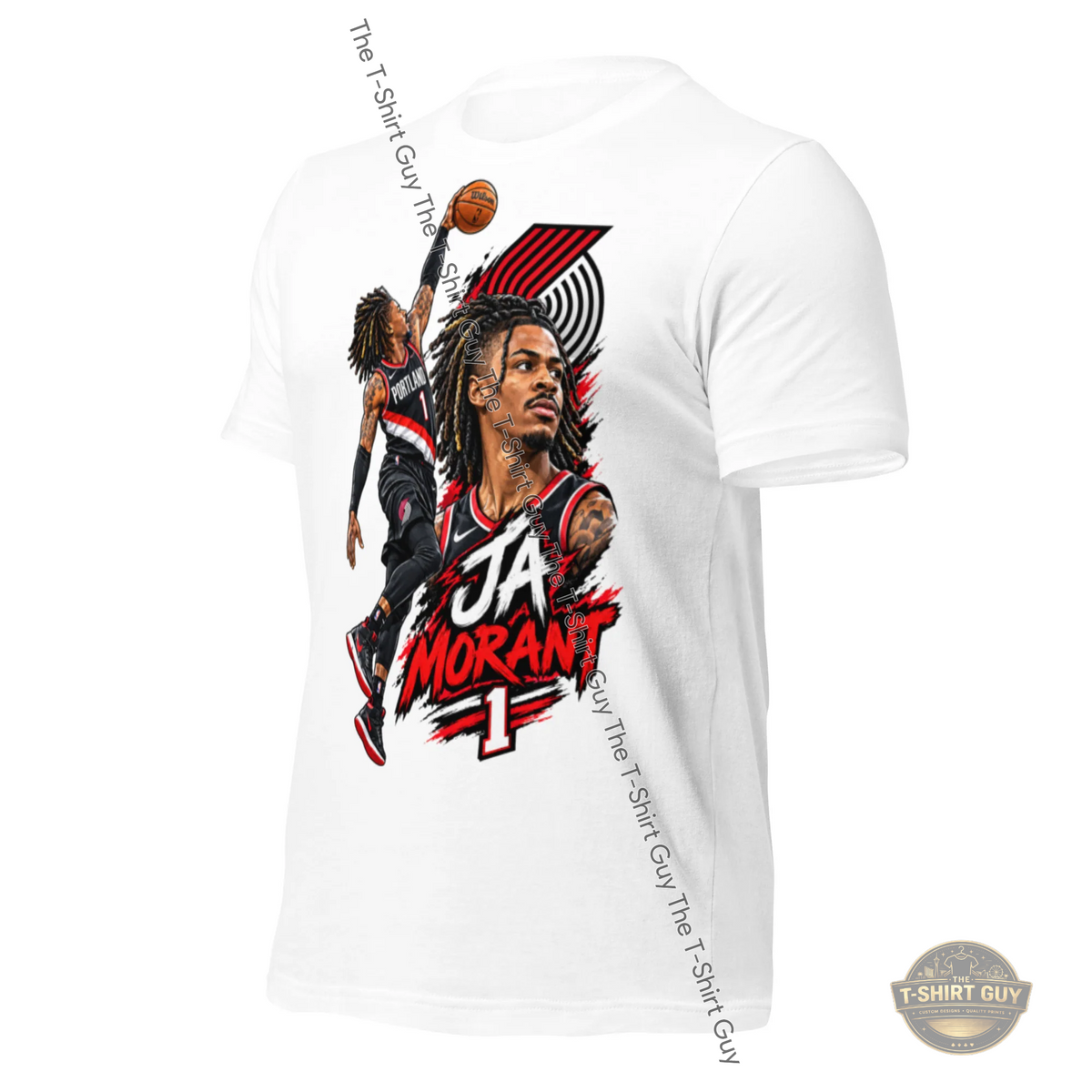 Watermarked - Ja Morant Trail Blazers Graffiti Unisex t-shirt