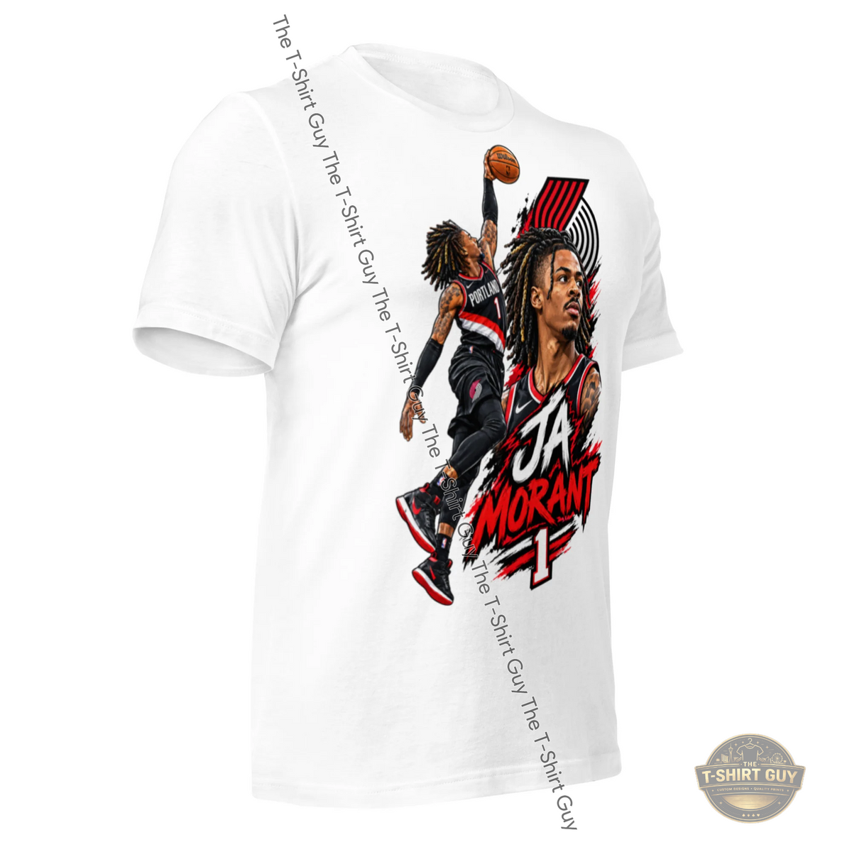 Watermarked - Ja Morant Trail Blazers Graffiti Unisex t-shirt