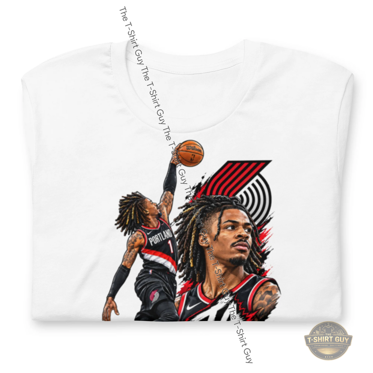 Watermarked - Ja Morant Trail Blazers Graffiti Unisex t-shirt