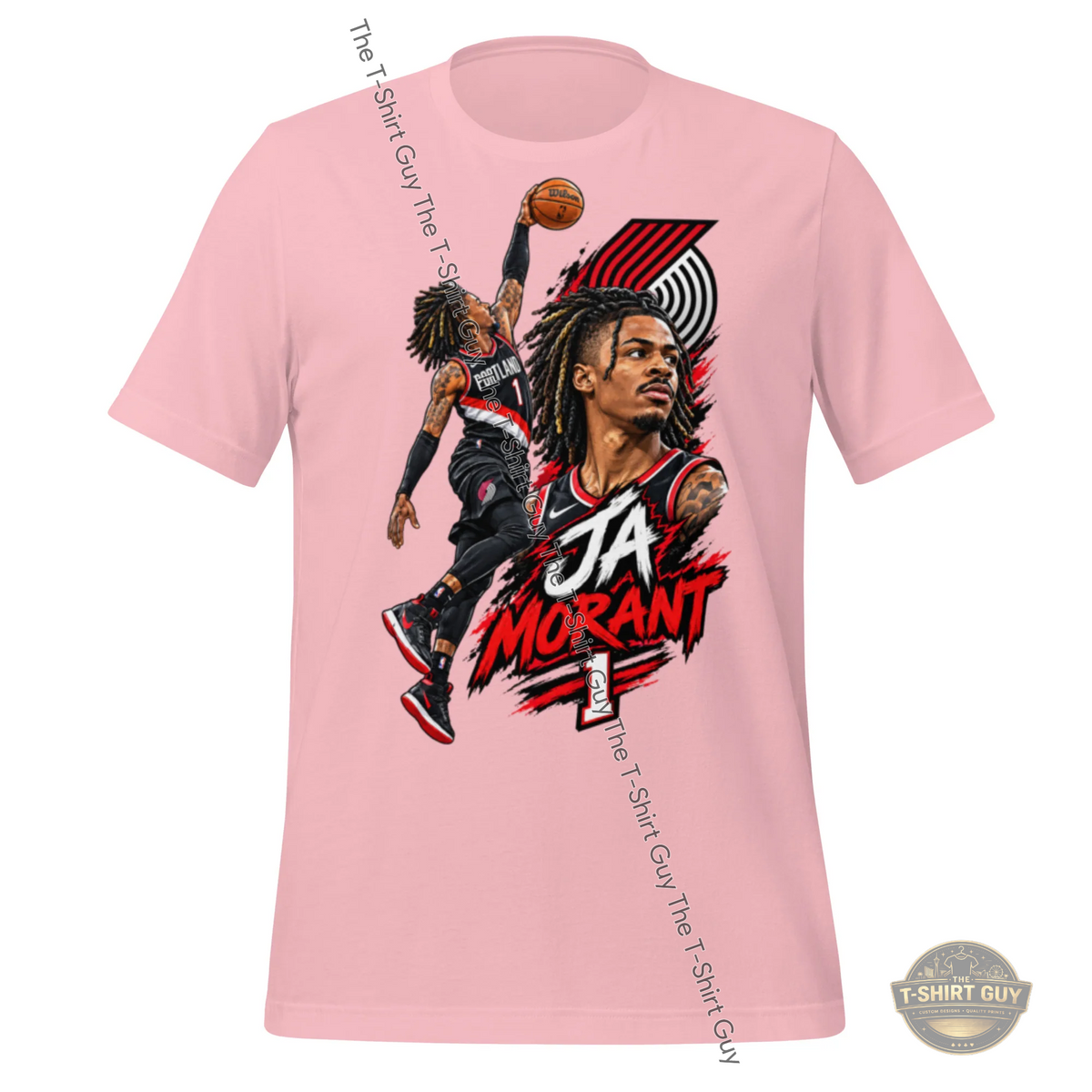 Watermarked - Ja Morant Trail Blazers Graffiti Unisex t-shirt