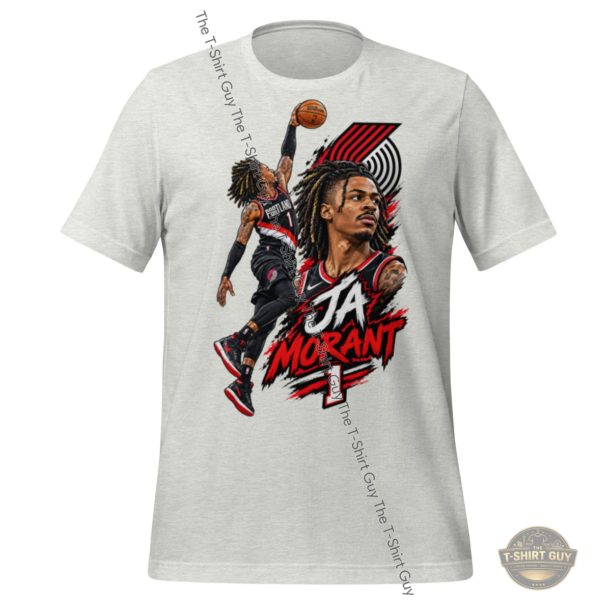 Watermarked - Ja Morant Trail Blazers Graffiti Unisex t-shirt