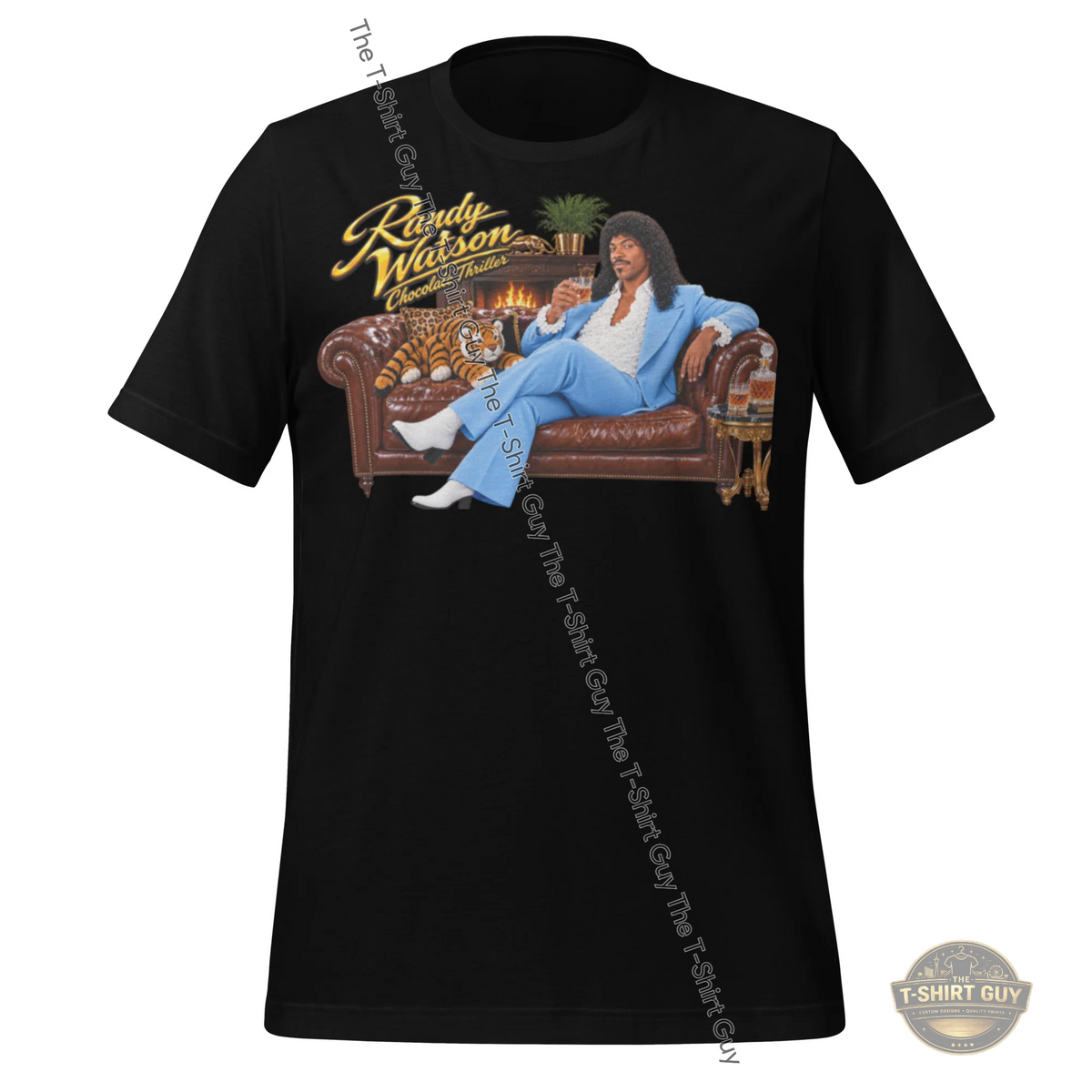 Watermarked - Randy Watson Chocolate Thriller Unisex t-shirt