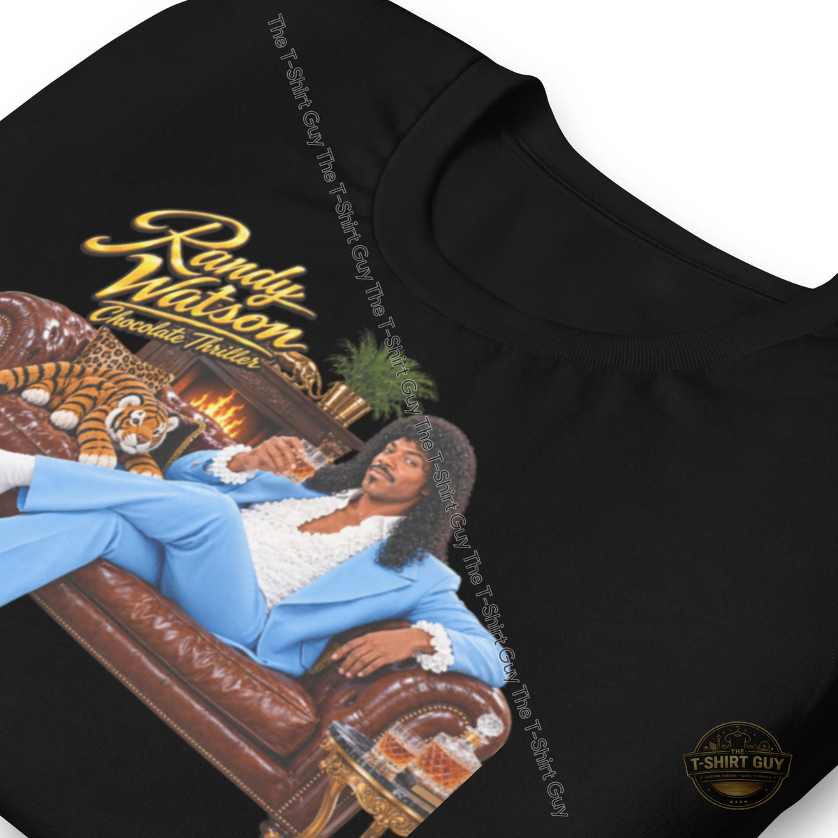 Watermarked - Randy Watson Chocolate Thriller Unisex t-shirt