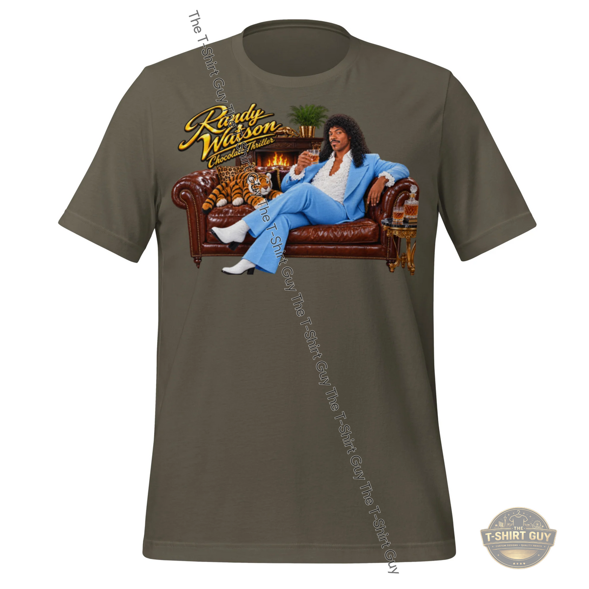Watermarked - Randy Watson Chocolate Thriller Unisex t-shirt