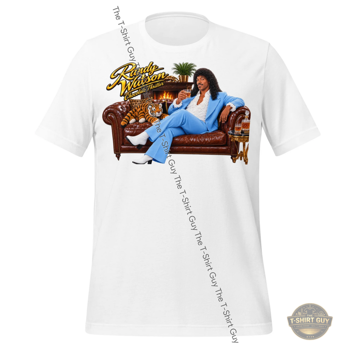 Watermarked - Randy Watson Chocolate Thriller Unisex t-shirt