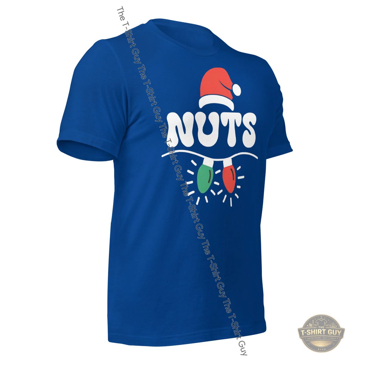 Watermarked - Nuts Christmas Couple Unisex t-shirt
