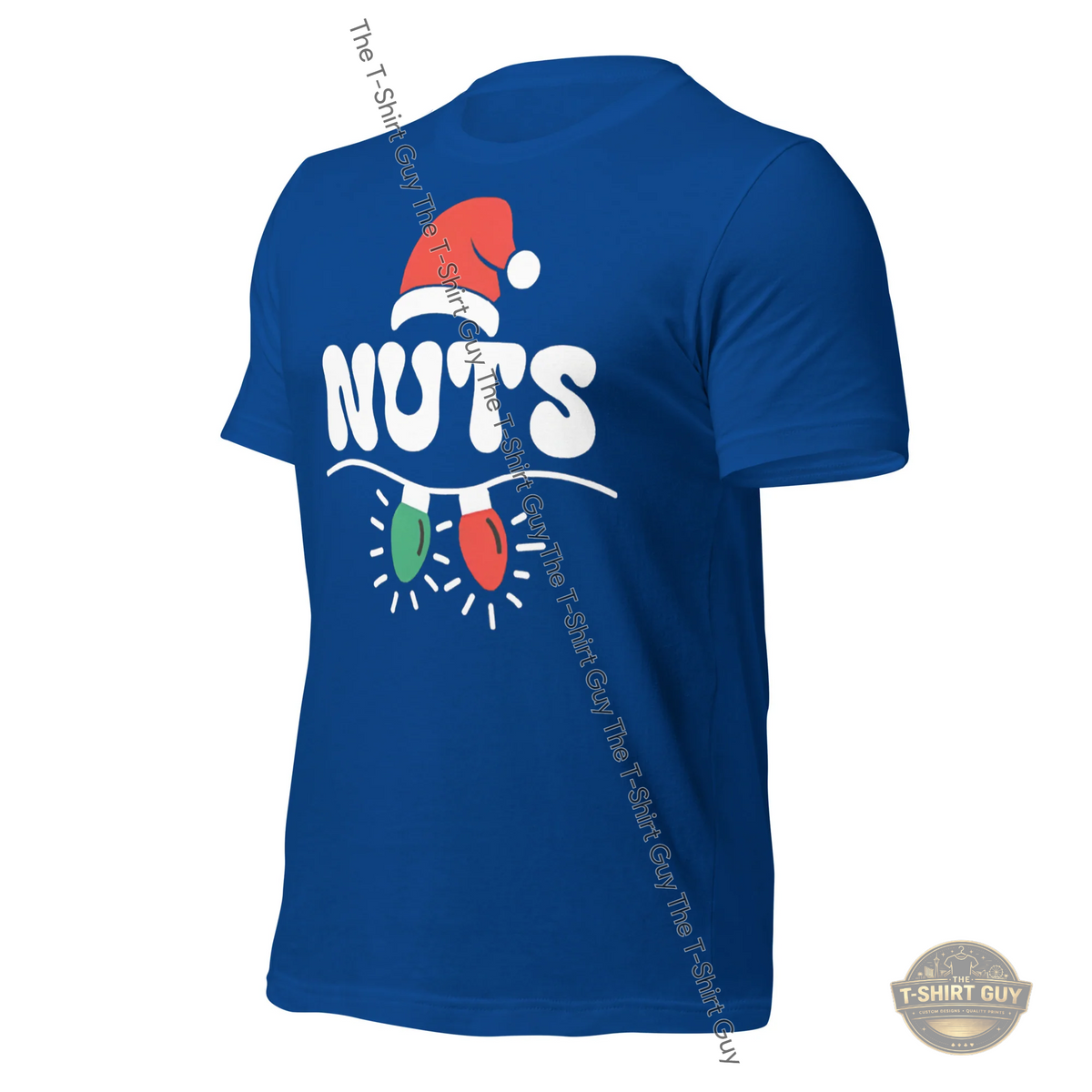 Watermarked - Nuts Christmas Couple Unisex t-shirt