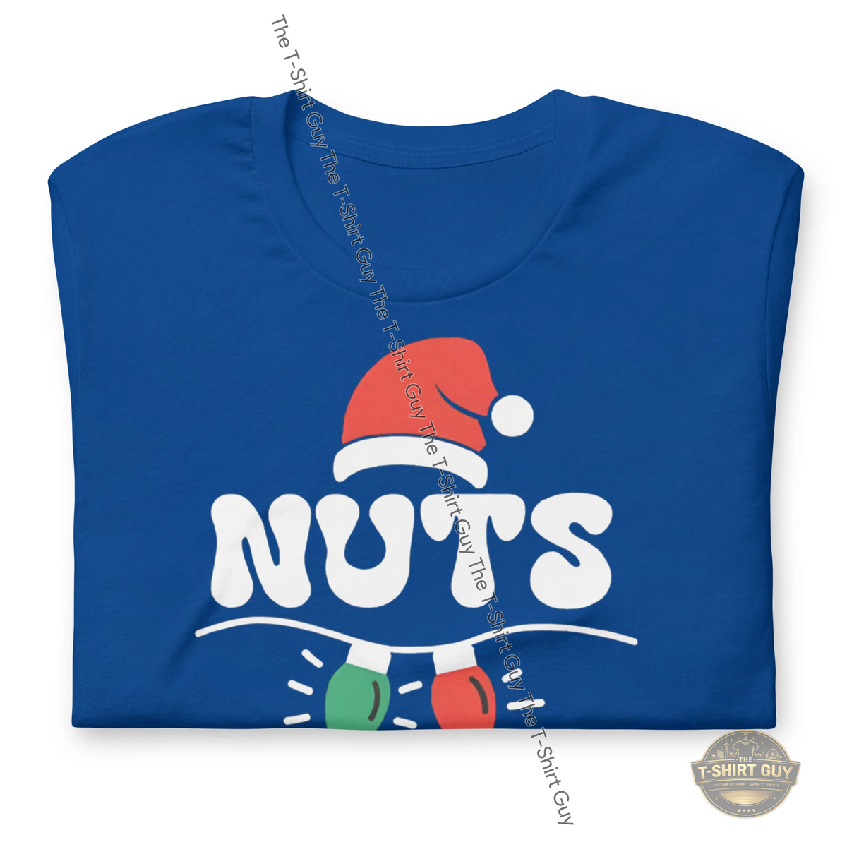 Watermarked - Nuts Christmas Couple Unisex t-shirt
