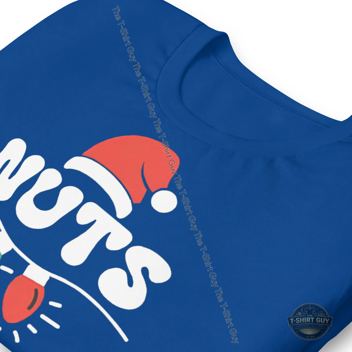 Watermarked - Nuts Christmas Couple Unisex t-shirt