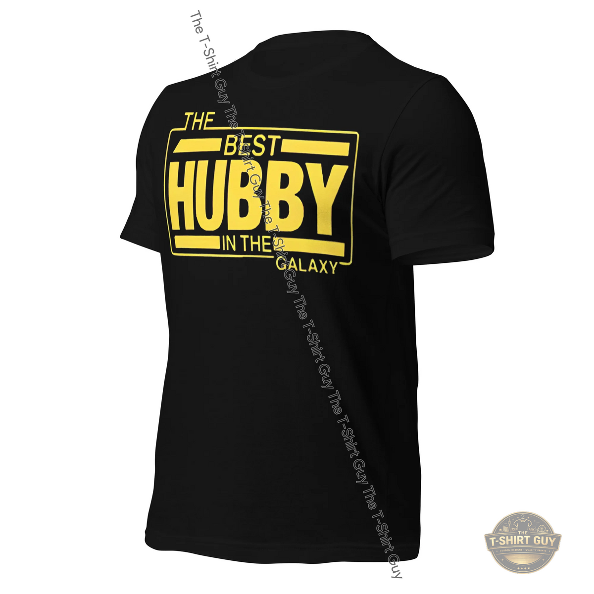 Watermarked - The Best Hubby In The Galaxy Unisex t-shirt