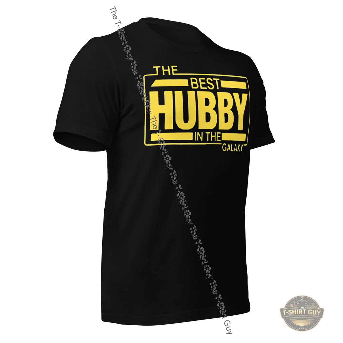 Watermarked - The Best Hubby In The Galaxy Unisex t-shirt