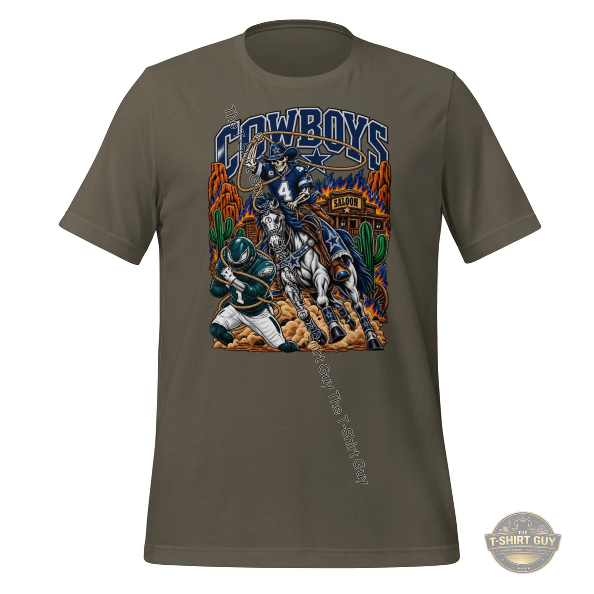 Watermarked - Cowboys Unisex t-shirt