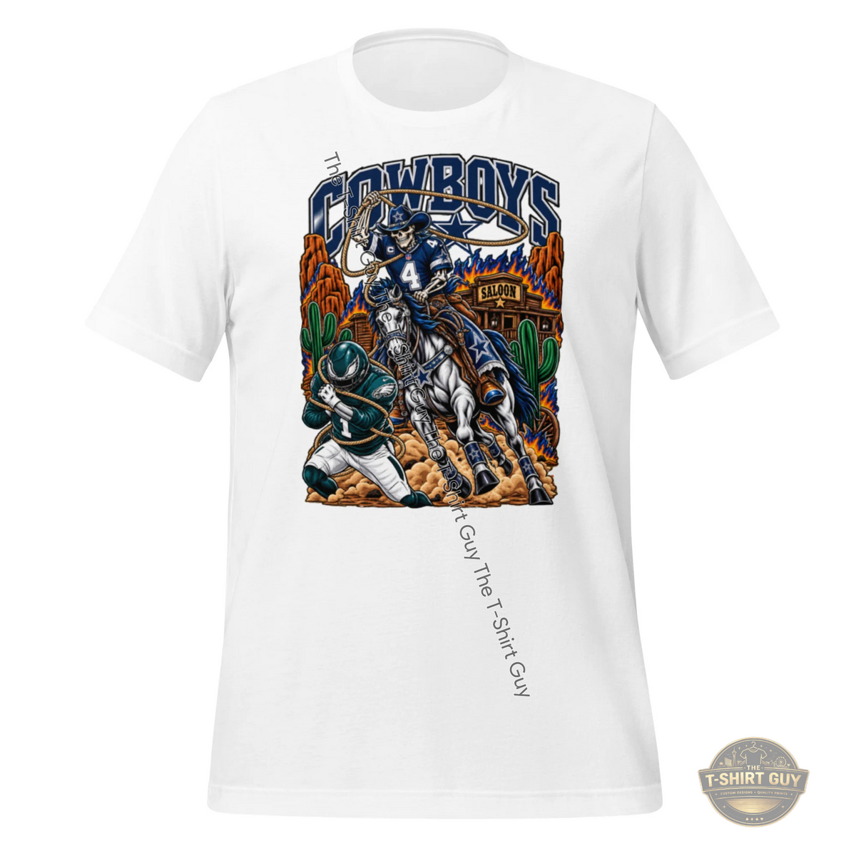Watermarked - Cowboys Unisex t-shirt
