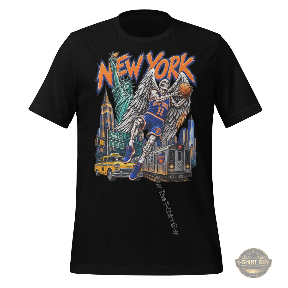 Watermarked - New York Basketball Unisex t-shirt