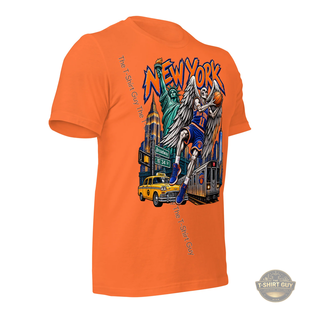 Watermarked - New York Basketball Unisex t-shirt