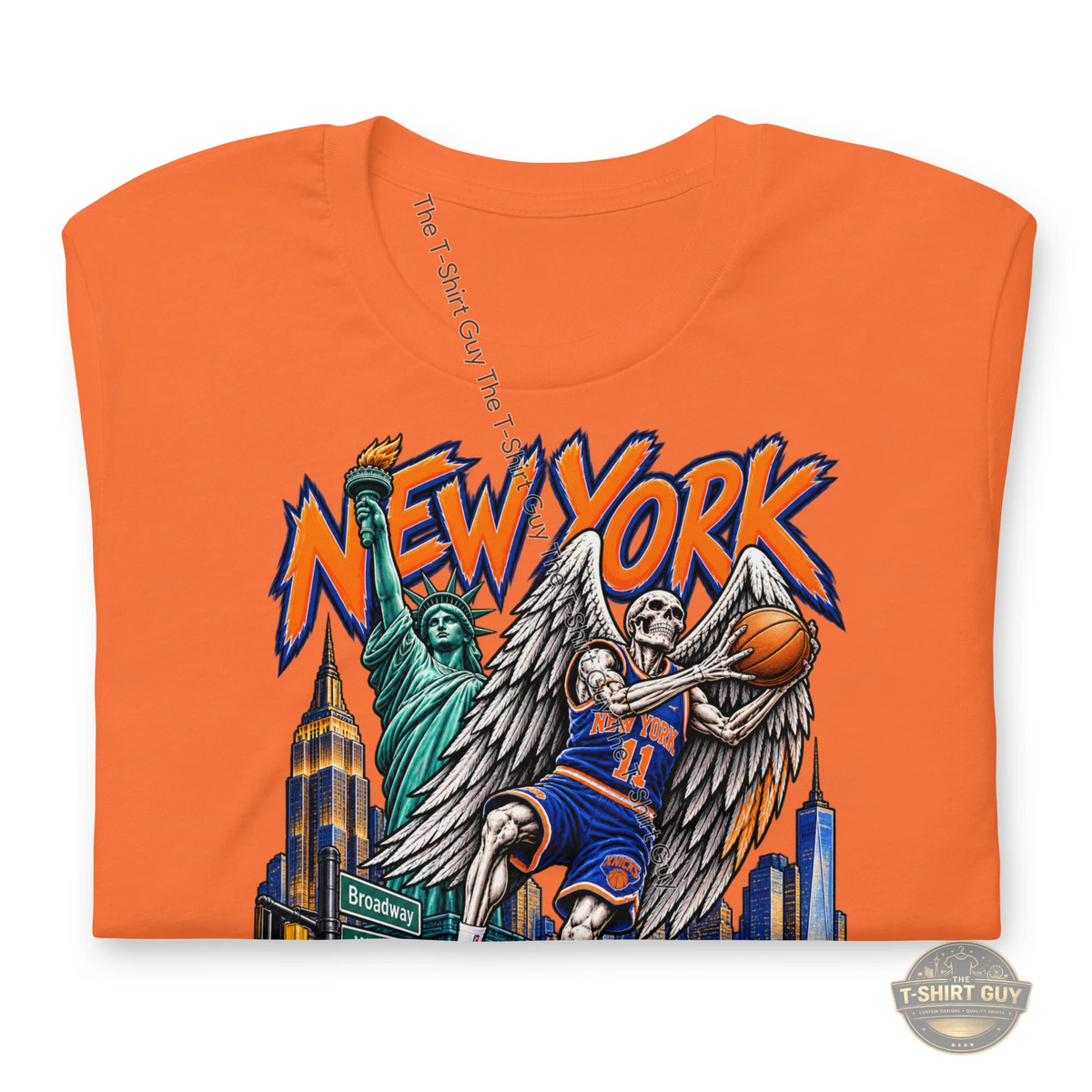 Watermarked - New York Basketball Unisex t-shirt