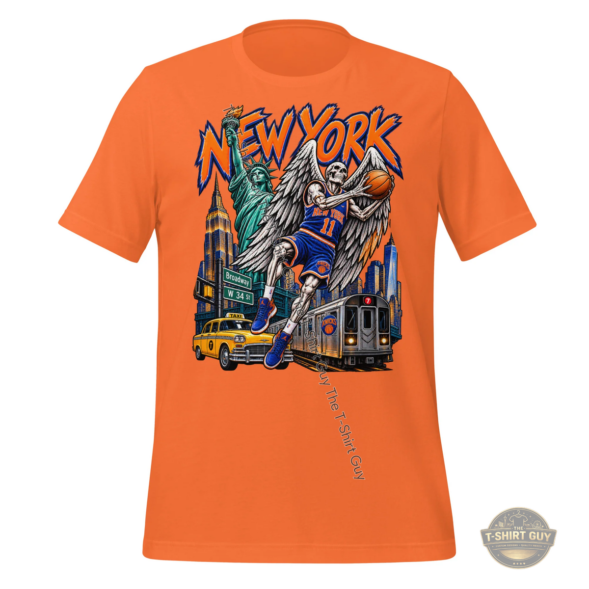Watermarked - New York Basketball Unisex t-shirt