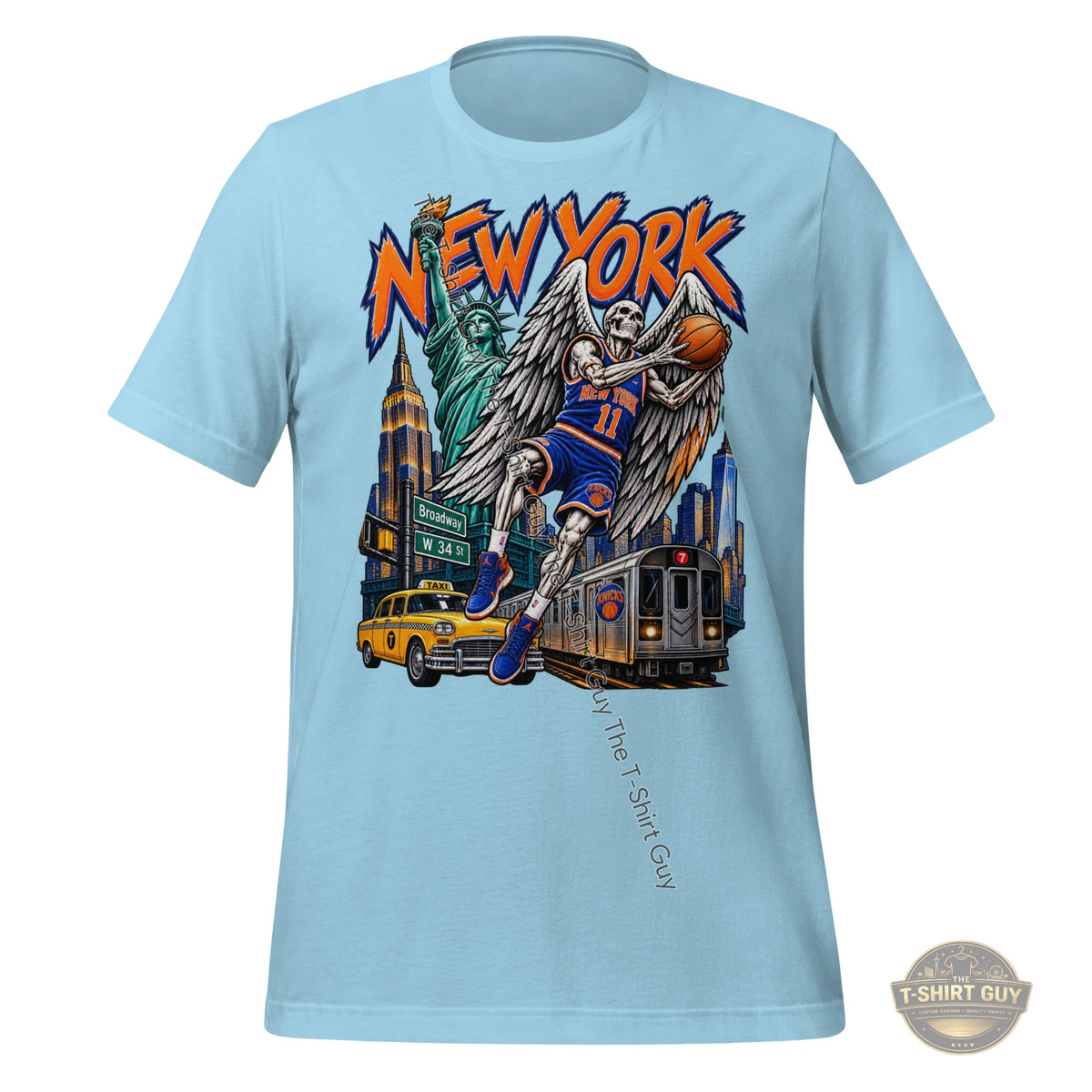 Watermarked - New York Basketball Unisex t-shirt