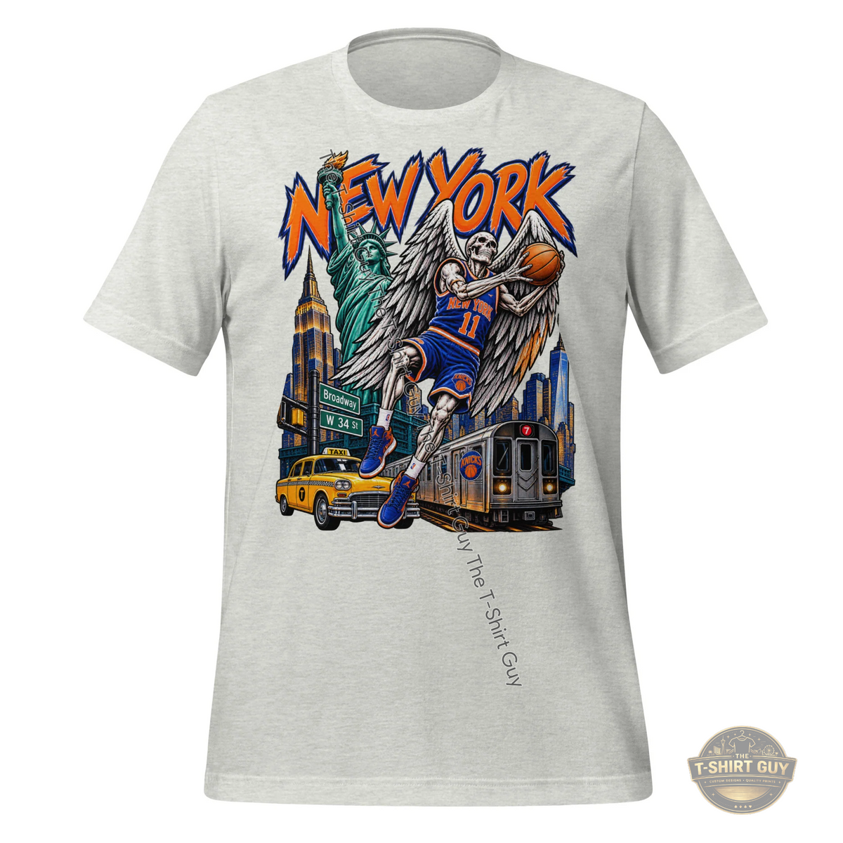Watermarked - New York Basketball Unisex t-shirt