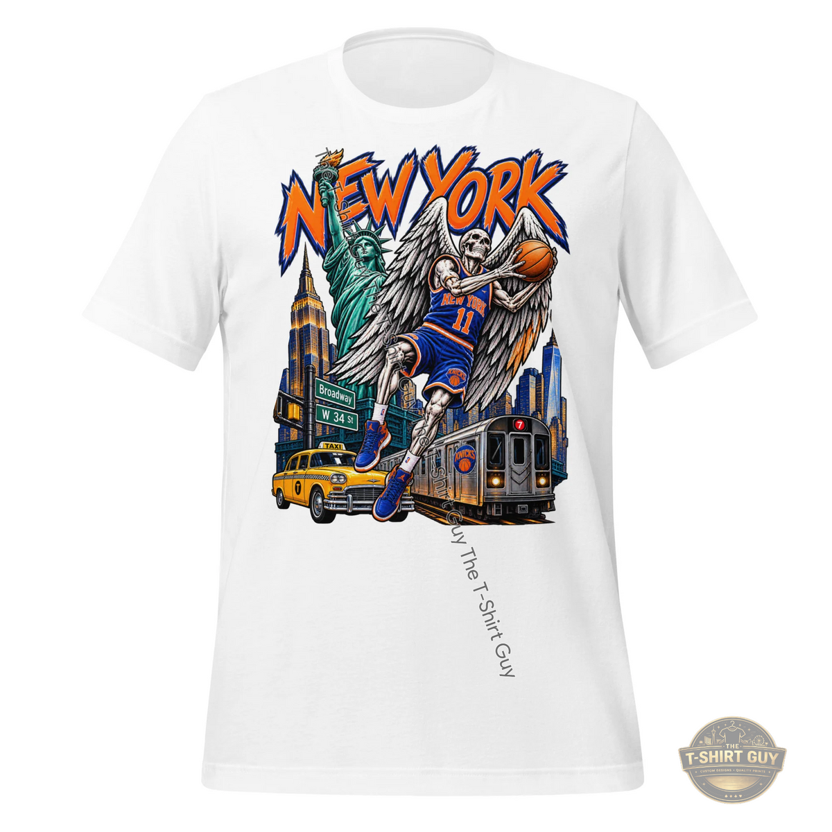 Watermarked - New York Basketball Unisex t-shirt