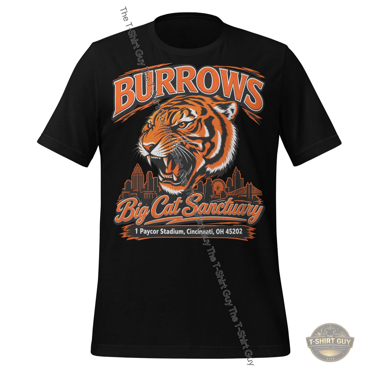Watermarked - Burrows Big Cat Sanctuary Unisex t-shirt