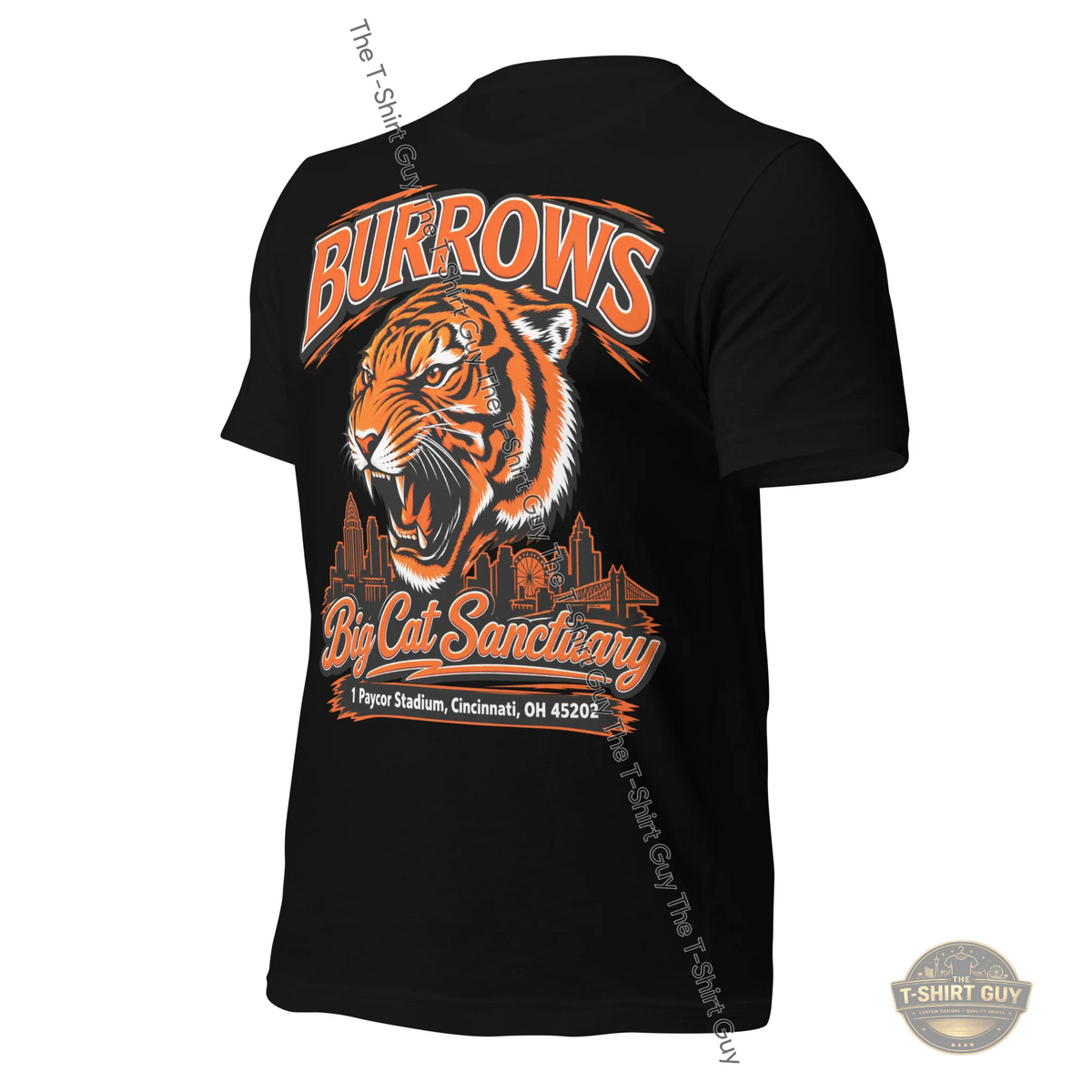 Watermarked - Burrows Big Cat Sanctuary Unisex t-shirt
