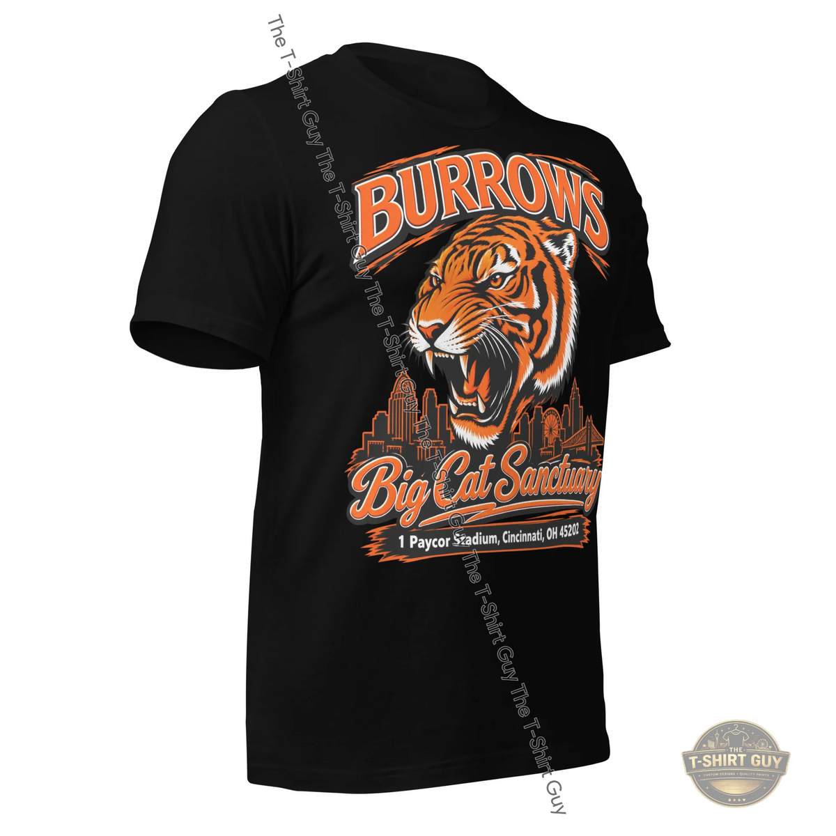 Watermarked - Burrows Big Cat Sanctuary Unisex t-shirt