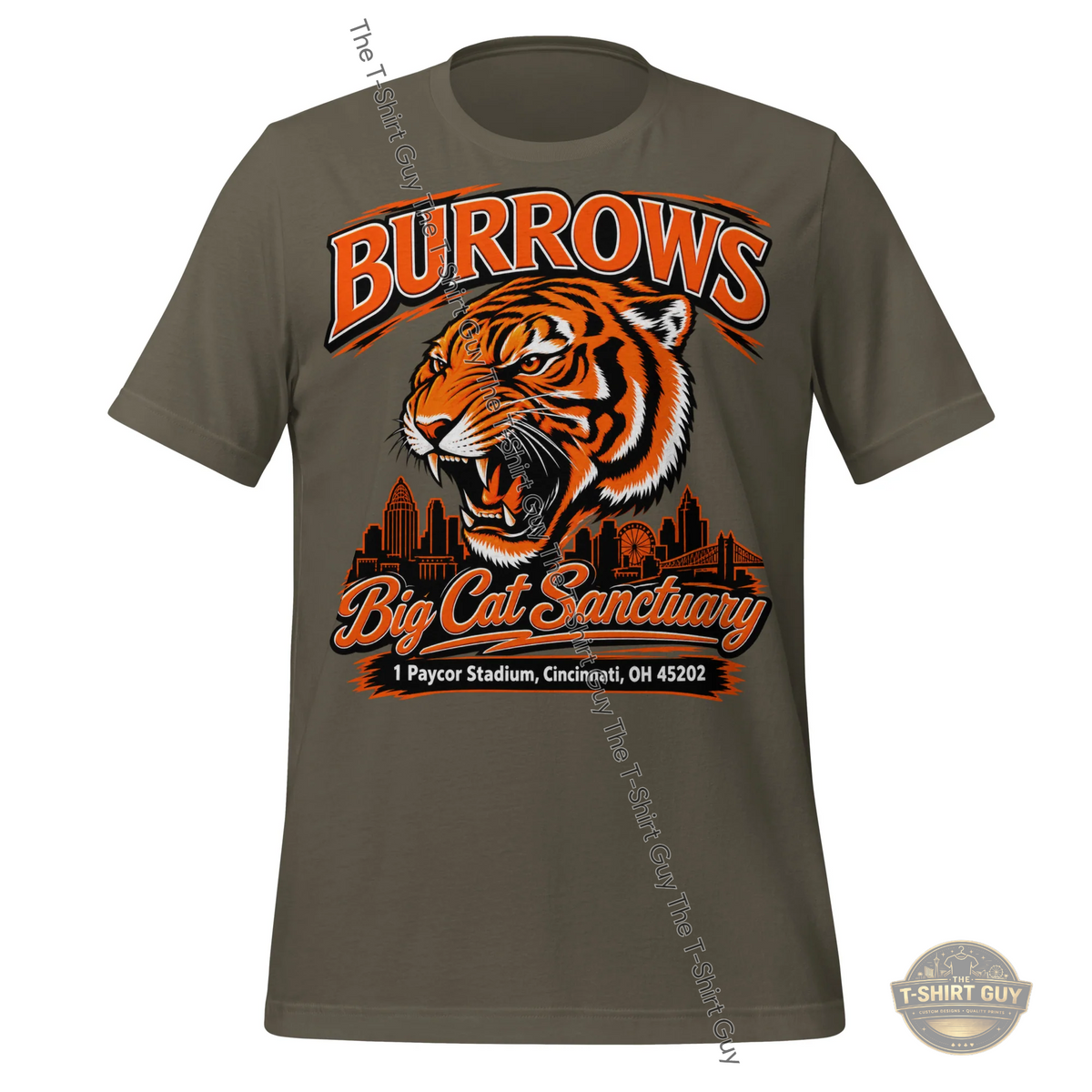 Watermarked - Burrows Big Cat Sanctuary Unisex t-shirt