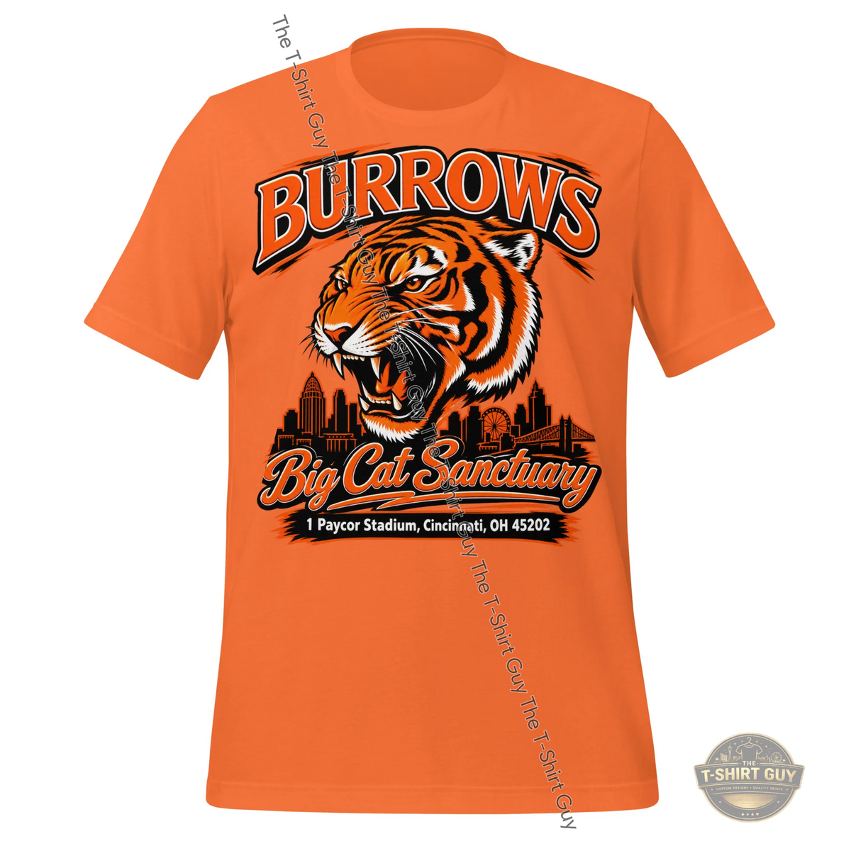 Watermarked - Burrows Big Cat Sanctuary Unisex t-shirt