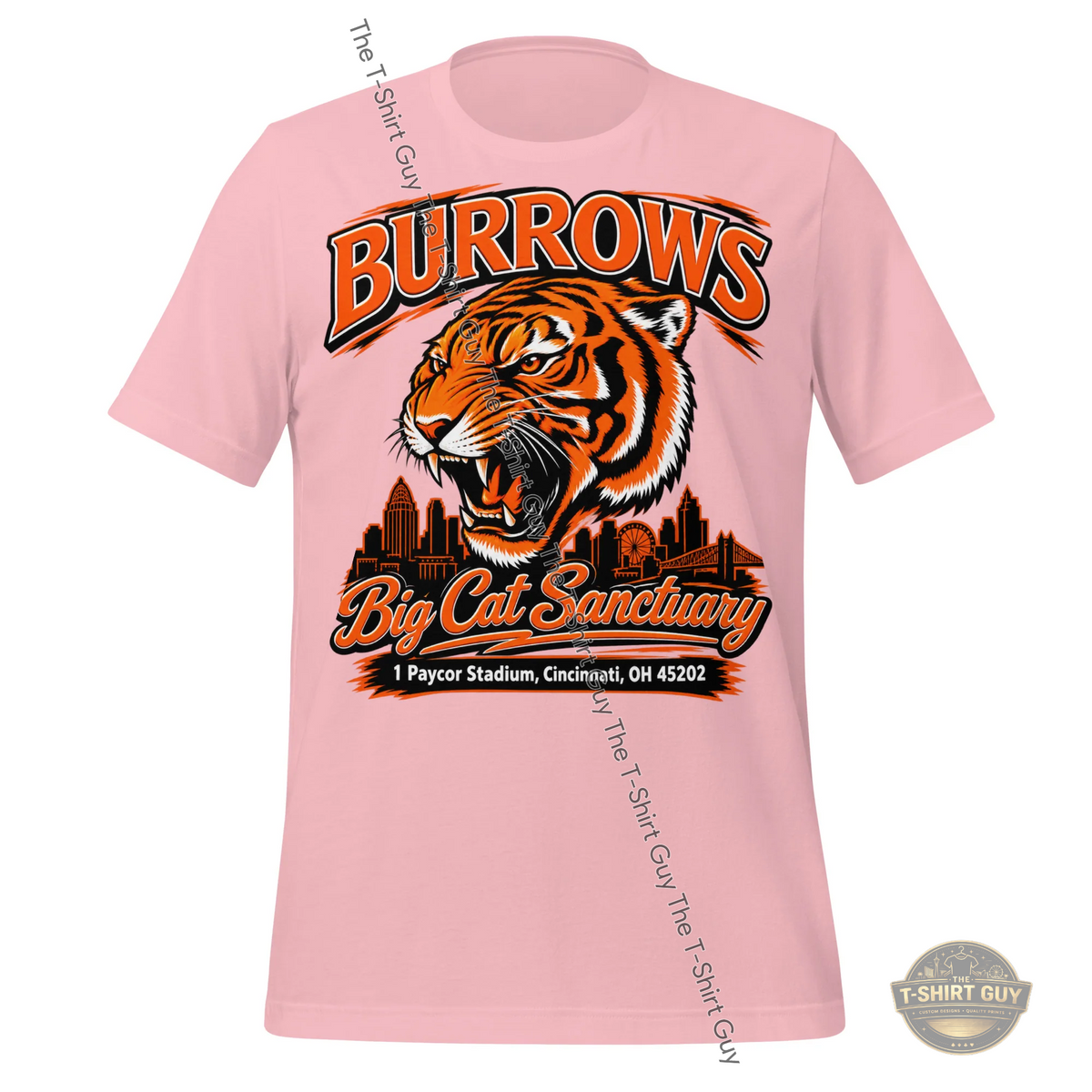 Watermarked - Burrows Big Cat Sanctuary Unisex t-shirt