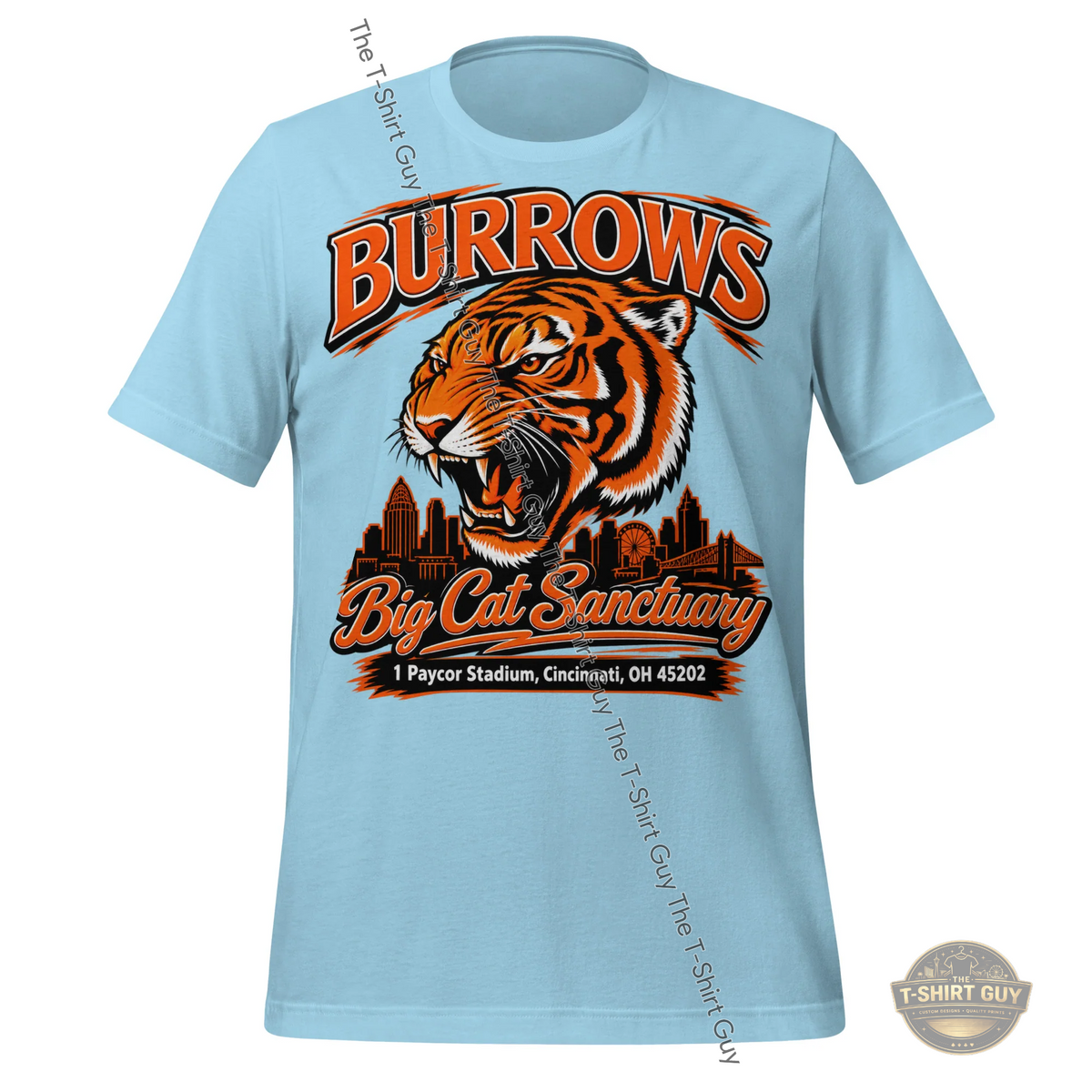 Watermarked - Burrows Big Cat Sanctuary Unisex t-shirt