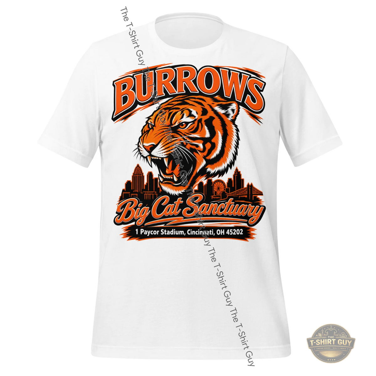 Watermarked - Burrows Big Cat Sanctuary Unisex t-shirt