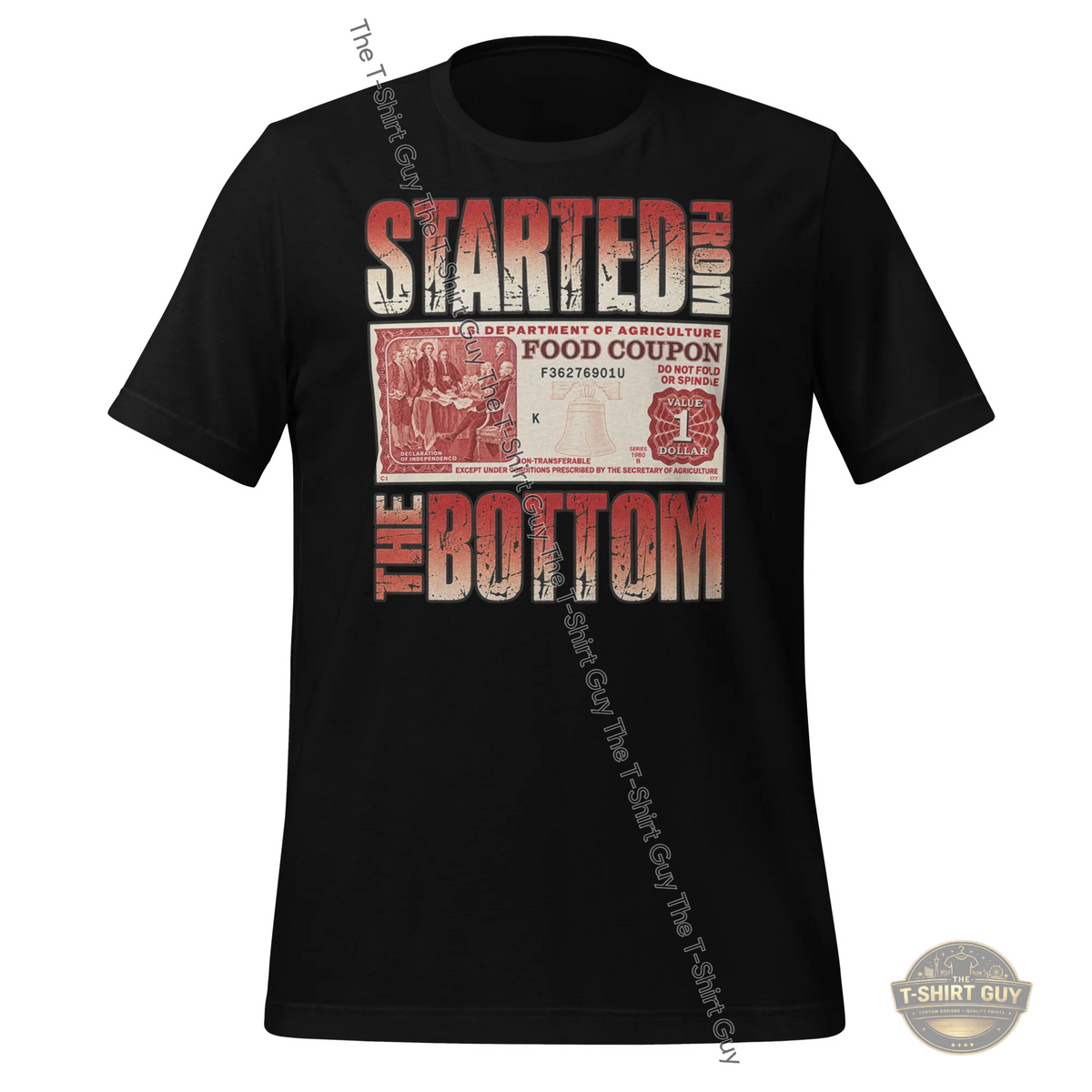Watermarked - Started From The Bottom Unisex t-shirt