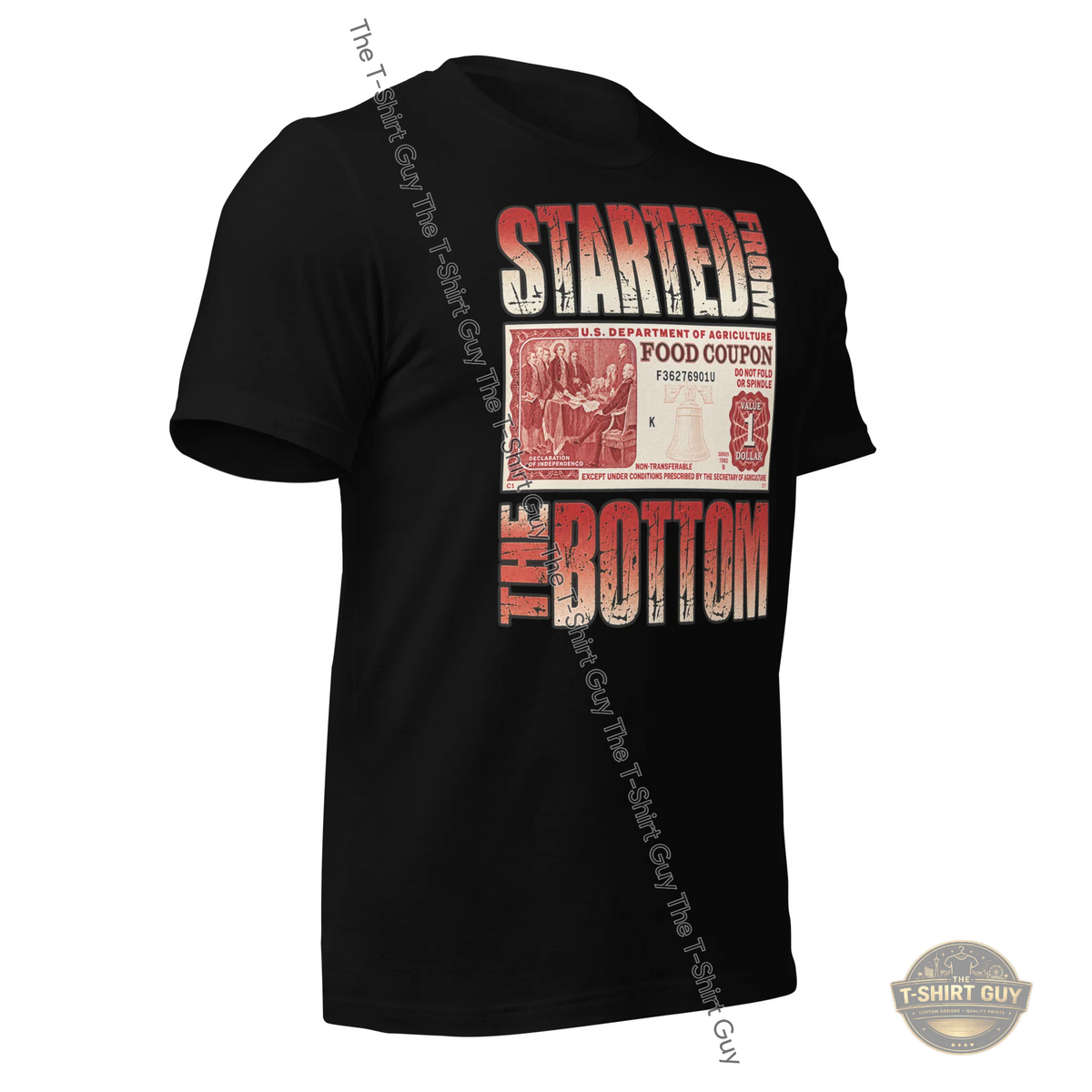 Watermarked - Started From The Bottom Unisex t-shirt