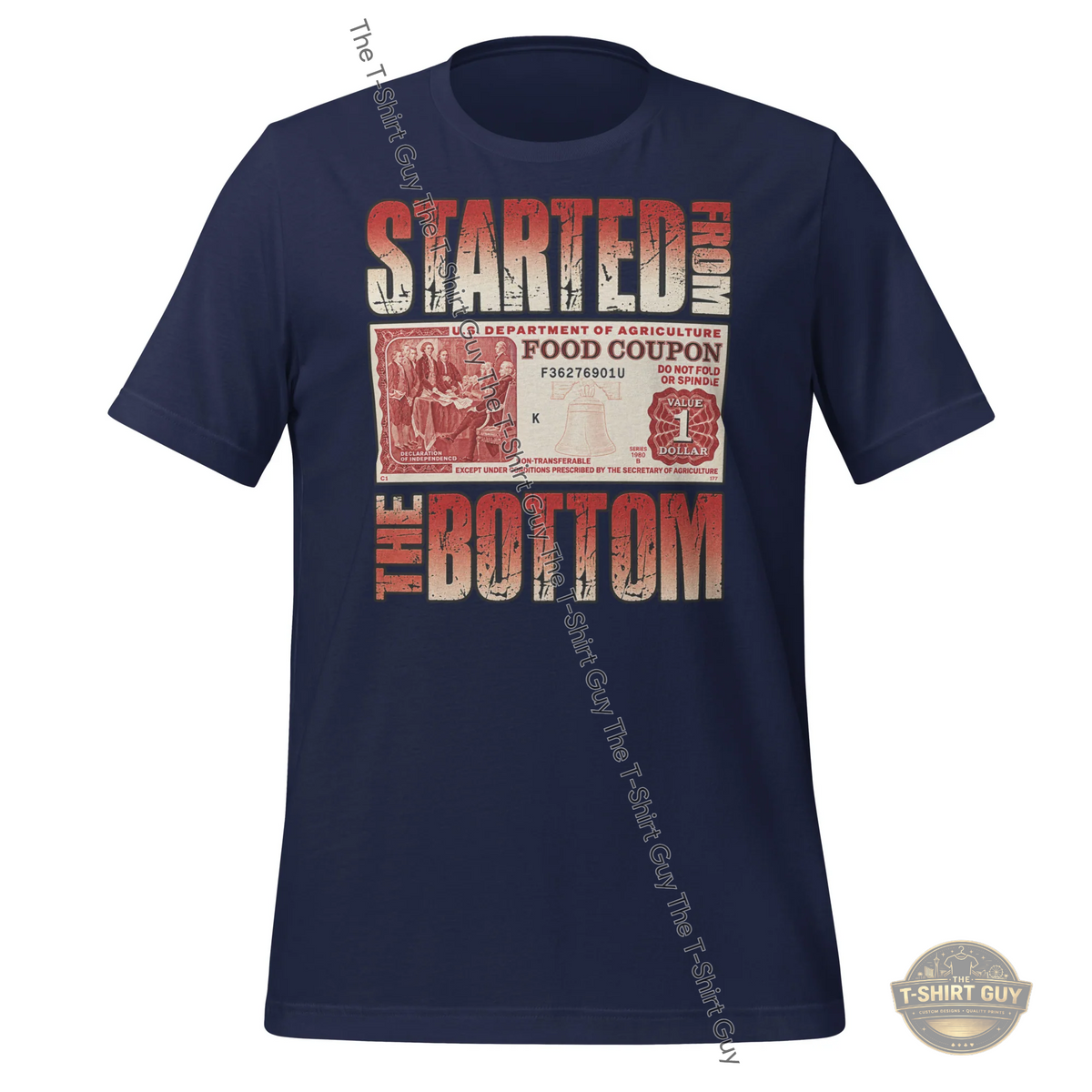 Watermarked - Started From The Bottom Unisex t-shirt