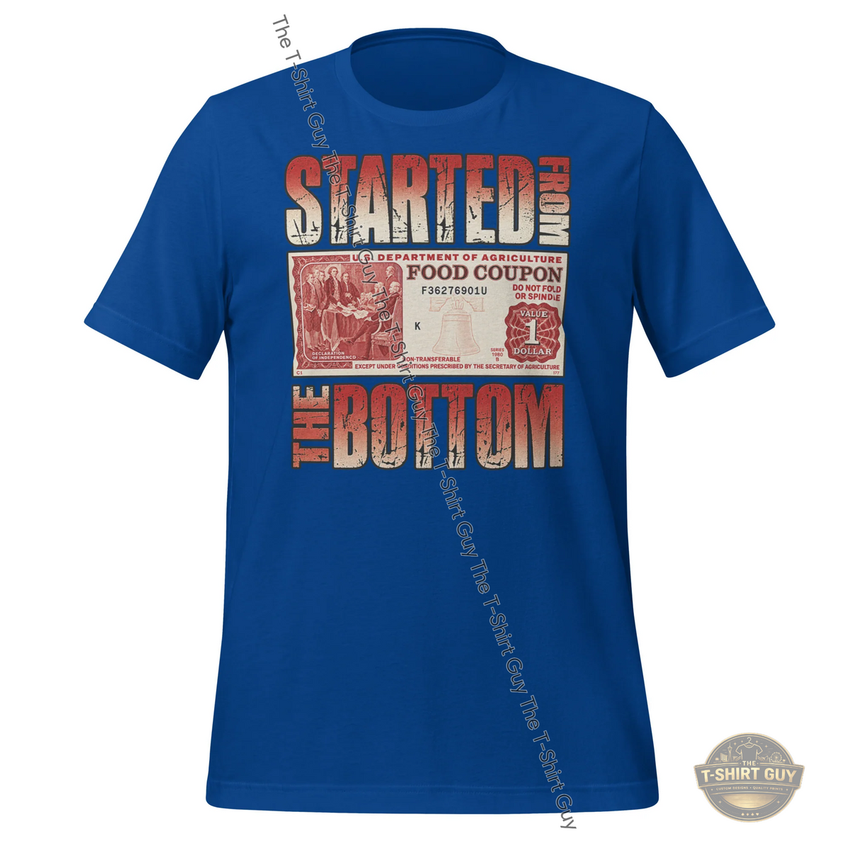 Watermarked - Started From The Bottom Unisex t-shirt